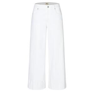 NEW MAC JEANS women's nevada vintage superwide jeans in white denim